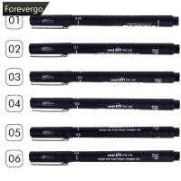 ราคา FVG 6PCS Uni Pin Drawing Pen Fine Line 005 01 02 03 05 08 ปากกาเข็ม (52703598356)