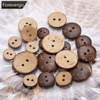 ราคา ปุ่มกะลามะพร้าวธรรมชาติ 50 ชิ้น รอบ 2 หลุม สำหรับตกแต่งและอุปกรณ์เย็บผ้า DIY (50151517087)