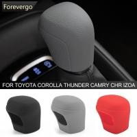 ราคา FVG 1 PC ซิลิโคนรถเกียร์ SHIFT COLLAR SHIFT Knob Grips ฝาครอบ SHIFT Lever ตกแต่งฝาครอบอุปกรณ์เสริมสําหรับ Toyota Corolla Thunder Camry CHR IZOA (47753372853)
