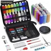 ราคา FVG Multi function ชุดเย็บผ้ากระเป๋าชุดเย็บผ้าแบบพกพา DIY จักรเย็บผ้าเครื่องมือกล่องปฏิบัติเย็บเครื่องมือเข็มด้ายกรรไกร (47451532428)