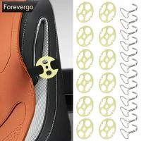 ราคา FVG 24pcs Car Seat Cover Plum Plate Metal Hooks Kit Plastic Car Seat Covers Chuck Metal Hooks Locking Clip For Car Seat (56554104573)