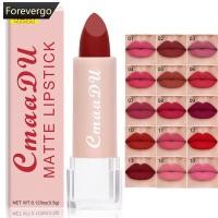 ราคา FVG Waterproof Long Lasting Lipstick เซ็กซี่ Velvet Matte Lipsticks Non Stick Cup Makeup Lip Stick Beauty Cosmetic (53901703580)