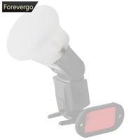 ราคา FVG Universal Soft ซิลิโคนแสงแฟลชฝาครอบ Diffuser โดม Bounce Fit สําหรับ Godox V860 V850 TT685 TT600 MF12 อุปกรณ์ถ่ายภาพ (48201234202)