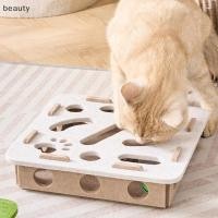 ราคา ความงาม Interactive Cat Puzzle Plaything Puzzle Felt Box สําหรับแมวในร่มลูกแมวเครื่องมือการฝึกอบรมจิตซ่อนและค้นหาแมวความคล่องตัวของเล่น TH (54604835255)