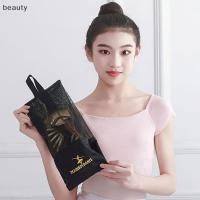 ราคา กระเป๋าเก็บรองเท้าบัลเลต์ แบบพกพา ทำจากผ้าซาติน สำหรับ Dansing Shoes TH (49603856296)