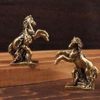 ราคา ความงาม 1PC โลหะหัตถกรรมตกแต่งบ้านจีน Zodiac Horse รูปปั้น Bronze Horse ตกแต่งห้องนั่งเล่นโต๊ะน้ําชาประติมากรรม TH (47604897275)