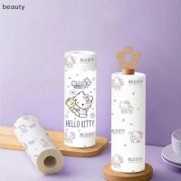 ราคา SANRIO ความงาม 1ม้วนSanrio Hello Kittyทิ้งผ้าReusable Cinnamoroll Kuromiแห้งเปียกDual Purposeห้องครัวสนุกเครื่องมือทําความสะอาดTH (42078104890)