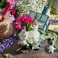 ราคา ความงาม 1 ชิ้นดอกไม้ขาตั้งโฟมบล็อกประดิษฐ์การจัดดอกไม้ ทําเอง สี่เหลี่ยมผืนผ้าแห้งดอกไม้โฟมอิฐผู้ถือดอกไม้กรงพร้อมที่จับ ไทย (41778039192)