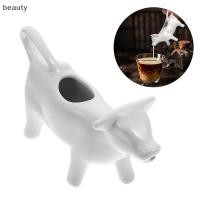 ราคา beauty เหยือกนมครีมer เซรามิคเหยือกวัวถ้วยกาแฟซอส Gravy Dispenser Pourer Frothing Mini คอนเทนเนอร์เสิร์ฟเรือ Frother TH (41077584319)
