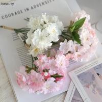ราคา ความงาม Cherry Blossom สาขาช่อดอกไม้สั้นฤดูใบไม้ผลิพีชดอกไม้ดอกไม้ประดิษฐ์ตกแต่งบ้านช่อดอกไม้ขนาดเล็ก TH (56604706376)
