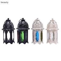 ราคา beauty 1PC Vintage Metal Hollow เชิงเทียนคริสตัล Candlesti โคมไฟแขวน TH (55304835272)
