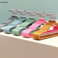 ราคา beauty ไม้แขวนเสื้อพร้อมร่องสําหรับ Airing เด็กผู้ใหญ่โลหะ Simple Thi ลื่นจุ่มไม้แขวนเสื้อพลาสติกสีฟ้าสีเขียว TH (54854877148)