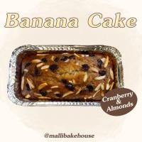 ราคา Banana Cake cranberry almonds เค้กกล้วยหอมแครนเบอร์รี่อัลมอนด์ (49004932604)