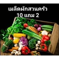 ราคา เมล็ดผักสวนครัว ปลูกง่ายโตไว (40055797283)