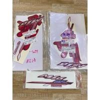 ราคา สติ๊กเกอร์ ลายจีน สีแดง ดำ น้ำเงิน mio 5vv ครบชุด แท้ศูนย์Yamaha (41051014894)