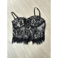 ราคา ส่งต่อเสื้อผ้ามือสอง งานป้าย สายเดี่ยว ครอป แขนยาว (41801228481)