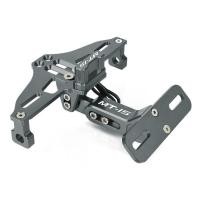 ราคา Bj กรอบป้ายทะเบียนรถจักรยานยนต์ CNC พร้อมไฟ LED ปรับได้ สําหรับ YAMAHA MT 15 2015 2022 MT15 MT 15 (23567522110)