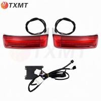 ราคา เหมาะสําหรับ Harley Big Gliding Double Light Gliding CVO ดัดแปลงอุปกรณ์เสริมด้านข้างกล่องด้านข้างแผนที่ King ด้านข้างกล่องไฟเลี้ยวไฟ LED (53450792605)