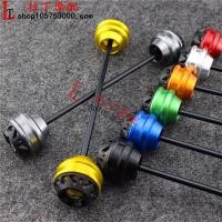 ราคา ส่งต่อ เหมาะสําหรับ Kawasaki Z1000 Z1000SX NINJA1000 Z900 Z800 ดัดแปลงล้อหน้ากันกระแทกบอลป้องกันยาง (43976623378)