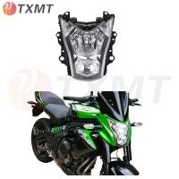 ราคา เหมาะสําหรับ Kawasaki ER 6N ER6N 05 16 ชุดไฟหน้ารถจักรยานยนต์ชุดไฟหน้าด้านหน้า (53200797360)