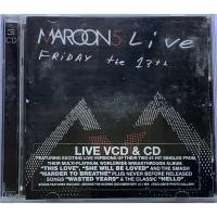 ราคา CD VCD ซีดีเพลง VCD Maroon 5 Live Friday The 13th แสดงสด ลิขสิทธิ์ แผ่นโปรโม (12609779542)