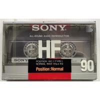 ราคา Blank Cassette Tape ซีล เทปคาสเซ็ตเปล่าวินเทจ Sony HF 90 นาที Normal Position Type I ซีล Made in Japan เทปเปล่า (29982547430)