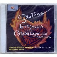 ราคา CD ซีดีเพลง Santana Love Of My Life 2 Tracks Corazon Espinado 6 Tracks Remixes แผ่นโปรโมไทย ลิขสิทธิ์ ซีล (20647914541)
