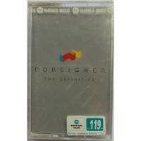 ราคา Cassette Tape เทปคาสเซ็ตเพลง Foreigner The Definitive ลิขสิทธิ์ ซีล รวม 20 เพลงฮิต (8106221166)