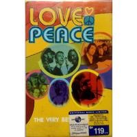 ราคา Cassette Tape เทปคาสเซ็ตเพลง Love Peace The Very Best of 60 s ลิขสิทธิ์ ซีล เทปม้วนคู่รวม 40 เพลงฮิตจากยุค 60 (5135033722)