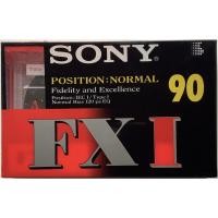 ราคา มือหนึ่ง Blank Cassette Tape เทปคาสเซ็ตเปล่าวินเทจ Sony FXI 90 นาที Normal Position Type I ซีล เทปเปล่า (21490031248)