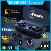 ราคา TWS X10 ชุดหูฟัง ชุดหูฟังบลูทู ธ ไร้สาย ชุดหูฟัง BASS HiFi 9D 360 ชุดหูฟังเกม ชุดหูฟังระดับสูง Bluetooth Earbuds (21770686447)