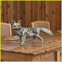 ราคา หมาป่าตัวเลขที่สมจริงป่าทองเหลืองตกแต่งโต๊ะหมาป่ารูปทองเหลืองตกแต่งรูปปั้นสําหรับชั้นวางหนังสือห้องนั่งเล่น decfeyeth (50753831014)