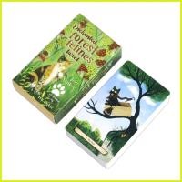 ราคา สําหรับ Enchanted Forest Felines Tarot ไพ่ทาโรต์ Fate Divination Tarot ครอบครัวเกมกระดาน 78 ชิ้น Fortune decfeyeth (49652483125)