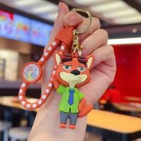 ราคา Zootopia 2 อะนิเมะ Nick Wilde พวงกุญแจน่ารัก PVC ตุ๊กตากระเป๋าจี้ Charm เด็กที่สมบูรณ์แบบคริสต์มาสของขวัญ decfeyeth (48552556812)