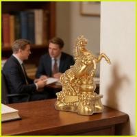 ราคา ประติมากรรมม้า Golden Collectible 2026 คอลเลกชันเรซิ่นตรุษจีนรูปปั้นม้าสําหรับโชคมั่งคั่งร่ํารวย decfeyeth (44902640636)