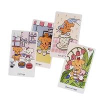 ราคา Tarot Cards Oracle Cards Chou Chou Tarot Portable 78 Cards Psychological Oracle Deck 12X7cm Mysterious decfeyeth (25165458213)