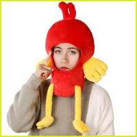 ราคา หมวกไก่สําหรับผู้ใหญ่หมวกไก่ฮาโลวีนคอสเพลย์เครื่องแต่งกาย Soft Headwear คอสเพลย์เครื่องแต่งกายอุปกรณ์เสริม decfeyeth (55351417691)