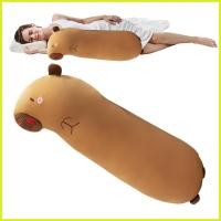 ราคา หมอนตุ๊กตายาว Cuddly นุ่มตกแต่งตุ๊กตา Capybara ยาวตุ๊กตาหมอนสําหรับชายหญิงแฟน decfeyeth (54754602422)