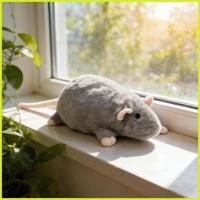 ราคา ตุ๊กตาสัตว์ตุ๊กตาเด็ก Huggable นุ่มสัตว์น่ารักตุ๊กตา Plush Mice โยนหมอนสําหรับผู้หญิงผู้ชายเด็กชายหญิง decfeyeth (49903617276)