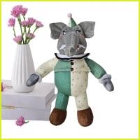 ราคา สําหรับสีเขียวและสีเทาตัวตลกช้างตุ๊กตาตุ๊กตาตุ๊กตาสัตว์ยัดไส้ตุ๊กตาช้างตุ๊กตาของเล่น Cuddly Keepsake decfeyeth (44800846012)