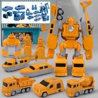 ราคา แม่เหล็กประกอบรถของเล่นเปลี่ยนวิศวกรรมประกอบรถก่อสร้างหุ่นยนต์ Toy เด็กของเล่นเพื่อการศึกษา (25225183245)