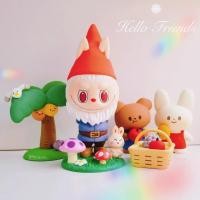 ราคา พร้อมสต็อก LABUBU THE MONSTERS GARDEN DWARF Gardener DWARF Limited Edition ลิฟท์ POP MART อินเทรนด์เล่น Healing รูปเดสก์ท็อปตกแต่ง Mystery กล่องของขวัญของเล่นตุ๊กตา Art Design ของสะสม (57804804583)