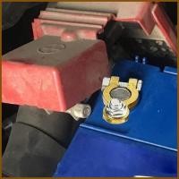 ราคา ขั้วแบตเตอรี่เชื่อมต่อคลิป 2X โพสต์ด้านบนขั้วแบตเตอรี่ทองเหลืองขั้วแบตเตอรี่ตัวเชื่อมต่อสายแบตเตอรี่ เย้ (53701466923)