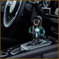 ราคา เกียร์ Shift Hoodie รถ Shifter Stick Protector ตกแต่งโครงกระดูกอัตโนมัติออกแบบ Knob Protector ตกแต่งสําหรับ Rvs yaenith (49601877979)