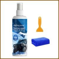 ราคา สเปรย์ Deicer สําหรับกระจกรถยนต์ 100ml Ice Melting Defroster Agent สเปรย์กําจัดหิมะอเนกประสงค์สําหรับกระจกหน้ารถ yaenith (55152295279)