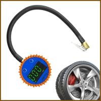 ราคา เครื่องวัดความดันลมยางแบบดิจิตอล 0 255PSI Quick Connect Car สิ่งที่แนบมาเครื่องวัดความดันลมยางแบบดิจิตอลพร้อม Inflator สําหรับ yaenith (52653155772)