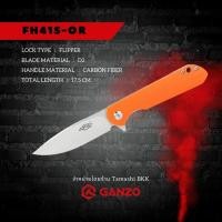 ราคา KNIFE GANZO รุ่น FH41s OR BK GR GY ใบมีด D2 ด้ามจับ G10 (26555631188)