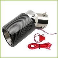 ราคา เคล็ดลับท่อไอเสียท่อหางที่มีไฟ LED สแตนเลสท่อไอเสียเคล็ดลับเปลวไฟ Tailpipe สําหรับขับรถทุกวัน abrtedth (29394076080)