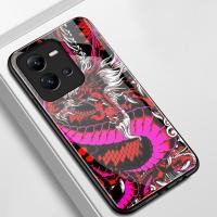 ราคา เคสสำหรับ VIVO V25 5G V25 Pro 5G V25E 4G เคสโทรศัพท์มังกรเปลือกแก้วกันกระแทก (40377335049)