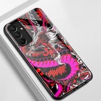 ราคา เคสสำหรับ Samsung A15 4G A15 5G A16 5G A13 5G A24 A54 A55 A34 A35 5G A13 Lite A14 5G เคสโทรศัพท์มังกรเปลือกแก้วกันกระแทก (46003274690)